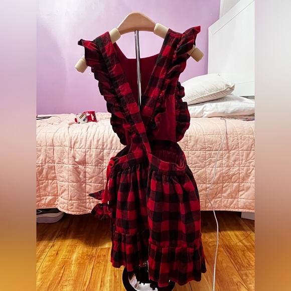 Source Unknown Checkered Ruffle Dress - Picture 2 of 3